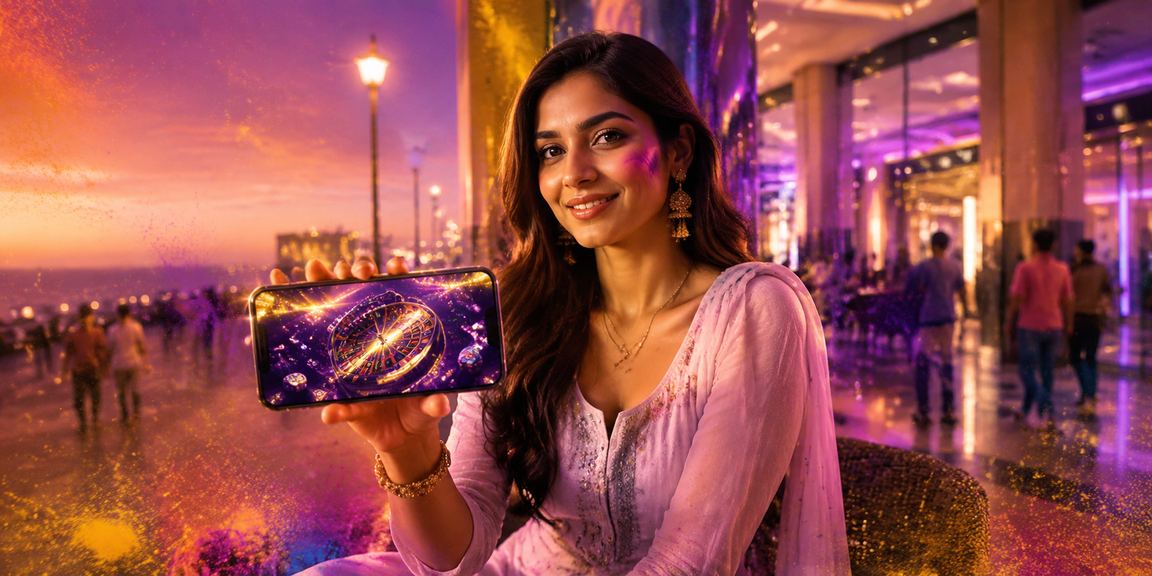 Mobile sports betting on 3463 in Chennai with traditional Indian attire
